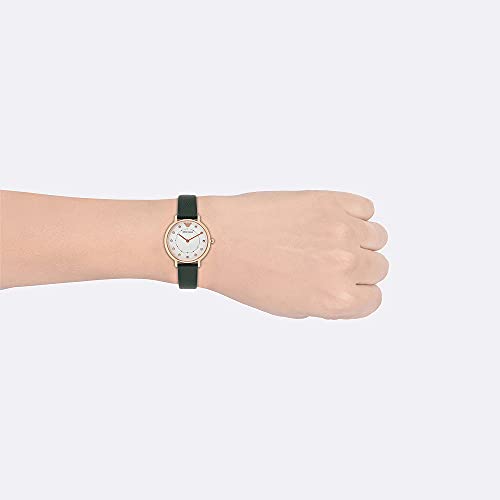 Emporio Armani ladies' two-hand stainless steel watch, 32 mm case size