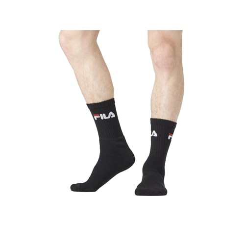 Fila Men’s Sports Socks – 6-Pack Cotton Tennis Socks
