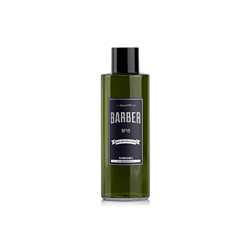 BARBER MARMARA No.2 After Shave Balsam Herren - Cream Cologne Men - 400ml - Männer Aftershave Gel - Rasur Nachbehandlung - pflegt und kühlt - gegen Rasur Brand - Gesichtspflege - Barbershop-Duft
