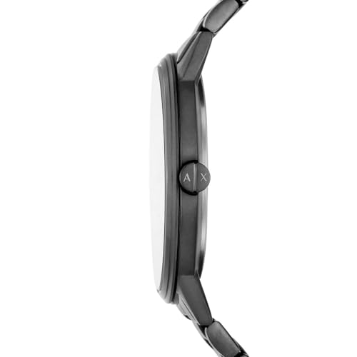 Armani Exchange Watch for Men, Quartz Movement and 42mm Case Size with Stainless Steel, Leather or Silicone Strap