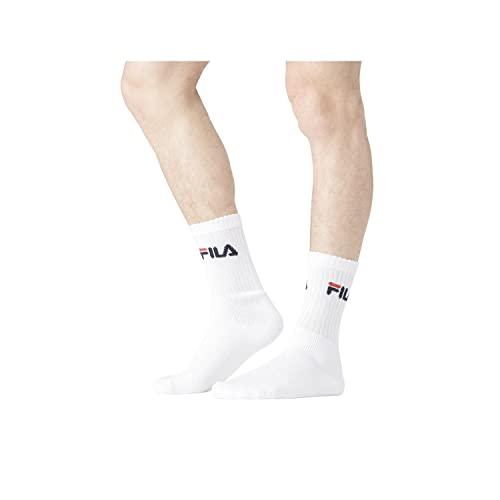 Fila Men’s Sports Socks – 6-Pack Cotton Tennis Socks