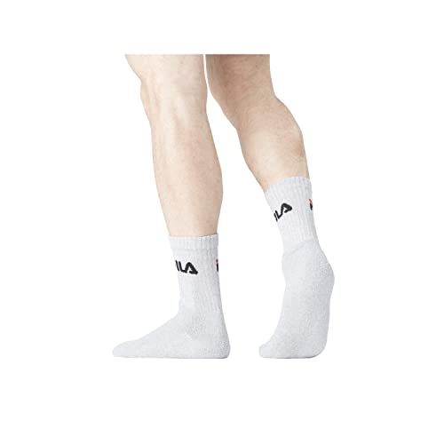 Fila Men’s Sports Socks – 6-Pack Cotton Tennis Socks