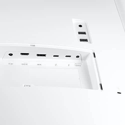 Samsung ViewFinity S50C Monitor S34C500GAU, 34 Zoll, VA-Panel, Ultra WQHD Auflösung, Eco Saving Plus, AMD Freesync, HDR10, 5 ms Reaktionszeit, Bildwiederholrate 100 Hz, Schwarz