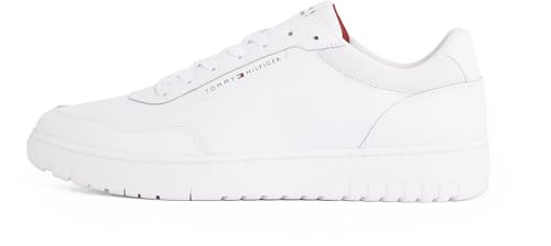 TOMMY HILFIGER Men’s Leather Low Top Sneakers