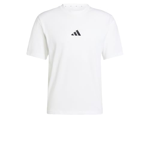 adidas Men's Essentials Small Logo Single T-Shirt