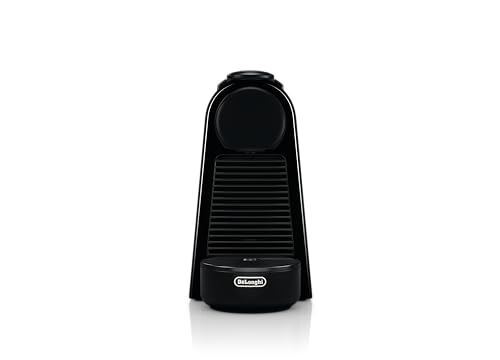 Nespresso De'Longhi Essenza Mini EN 85.R Kaffeekapselmaschine, Welcome Set mit 7 Kapseln in unterschiedlichen Geschmacksrichtungen, 19 bar Pumpendruck, Platzsparend, 0,6 l, Rot