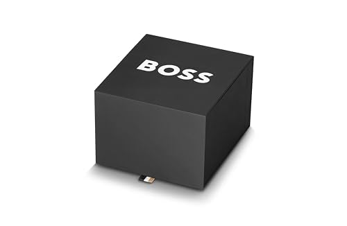 BOSS Chronograph Quartz Watch for Men with Silver Stainless Steel Bracelet
