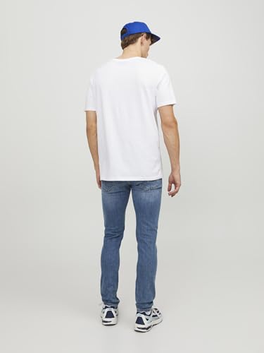 JACK & JONES Men’s Slim Fit Jeans – Stretch Denim with Tapered Leg