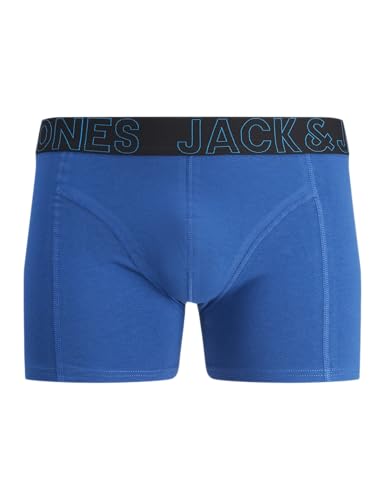 JACK & JONES Men’s Boxer Shorts – 3-Pack Short-Cut Trunks