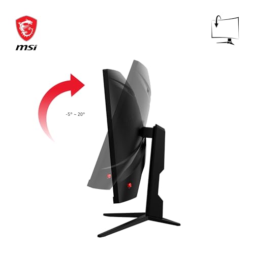 MSI G2422C 23,6 Zoll FHD Curved Gaming Monitor - 1500R 1920 x 1080 VA Panel, 180Hz / 1ms, Adaptive Sync - DP 1.2a, HDMI 2.0b CEC