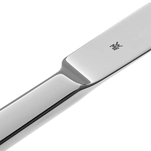 WMF Boston Edelstahl Besteck Set 6 Personen, Essbesteck Set 30 teilig, Monobloc-Messer, Cromargan Edelstahl poliert, spülmaschinenfest