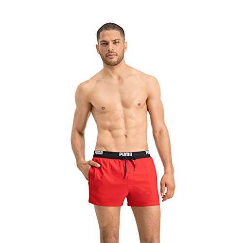 PUMA Men’s Logo Length Swim Shorts