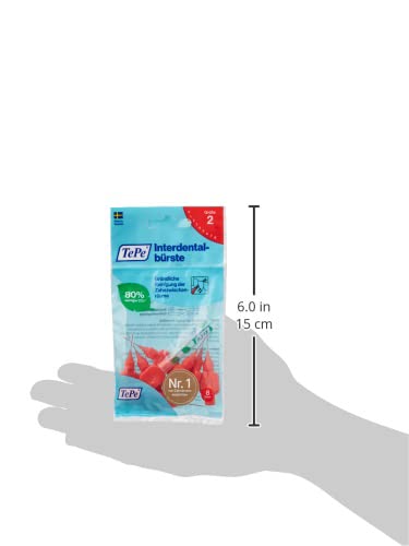 TePe Interdentalbürste, Größe 2, 8 Stück