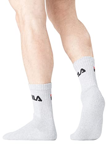 Fila Men’s Sports Socks – 6-Pack Cotton Tennis Socks
