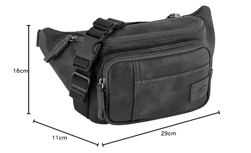 camel active Laos Waist Bag – Compact Men's Belt Bag with Sporty Look