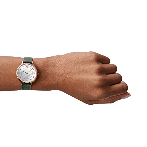 Emporio Armani ladies' two-hand stainless steel watch, 32 mm case size