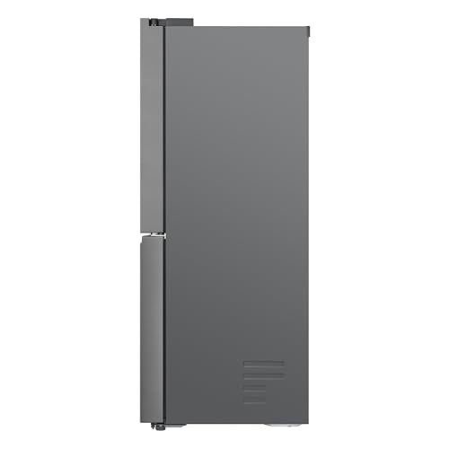 LG GML861EPPE Side by Side Slim Refrigerator, Class E, 506 L, Multi-Door Refrigerator with Freezer, Ice, Crushed Ice and Water Dispenser with UVnano, Total NoFrost, Smart Inverter Compressor, Wi-Fi