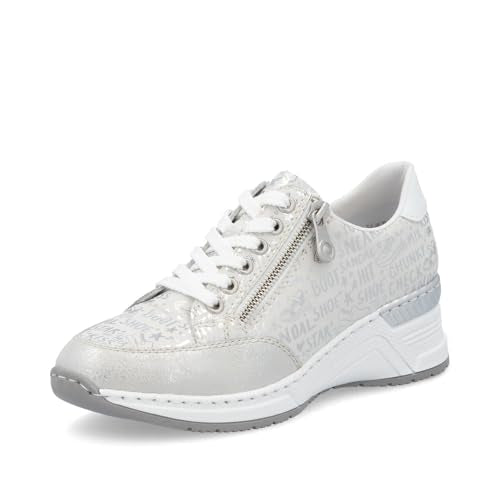 Rieker Damen Low-Top Sneaker N4316 – Wedge Heel