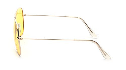 ALWAYSUV klassische Brille Metallgestell Brillenfassung Vintage Brille Dekobrillen