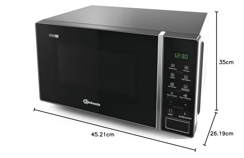 Bauknecht MWK 201 B Mikrowelle/ 20 l Garraum/Automatikprogramme/Schmelzfunktion/Kombination Grill und Mikrowelle/Schnellstart-Funktion (Rapid-Start)/ Warmhaltestufe/Funktion Teig gehen lassen