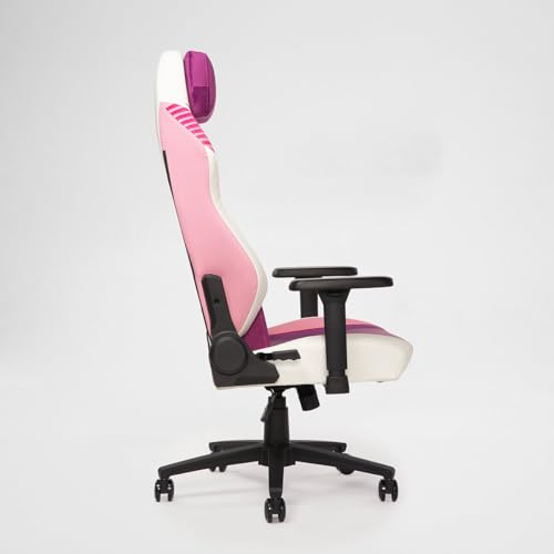 PARADOX - Gaming Stuhl - Schreibtischstuhl Ergonomisch - Verstellbare Armlehnen und Rückenlehne, Liegefunktion, Kissen, 125 kg Belastbar - Vanguard Crimson Arovs, Schwarz, Rot, Pfeil-Muster
