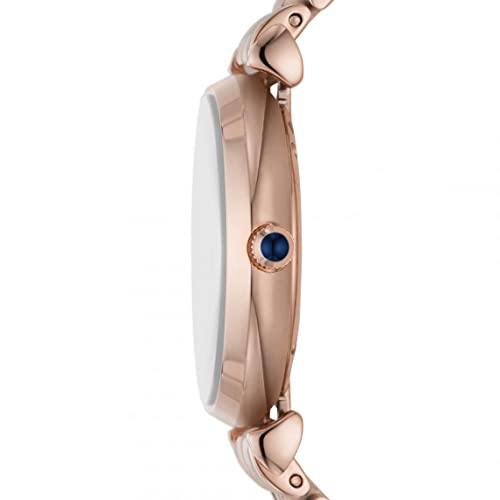 Emporio Armani Ladies Watch with Two Hands Quartz Movement and 32mm Case with Stainless Steel, Leather or Silicone Strap