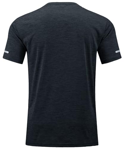 Men’s Quick-Dry Heathered Sports T-Shirt