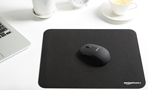 Amazon Basics Großes Rechteckig Gaming-Mauspad, Computer, verlängert, Schwarz