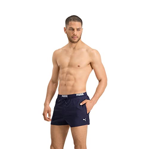 PUMA Men’s Logo Length Swim Shorts