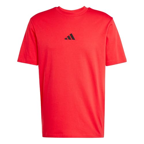 adidas Men's Essentials Small Logo Single T-Shirt