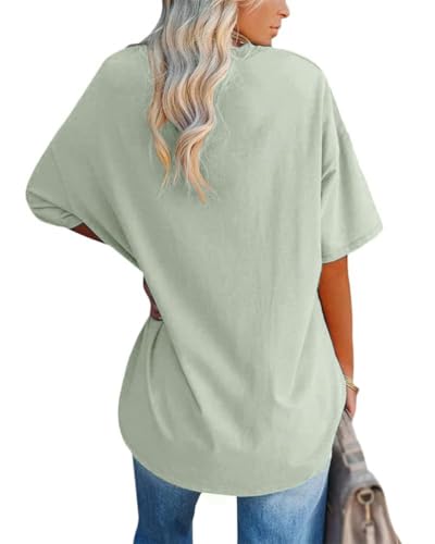 Tomwell Women’s Oversized T-Shirt – Butterfly Design