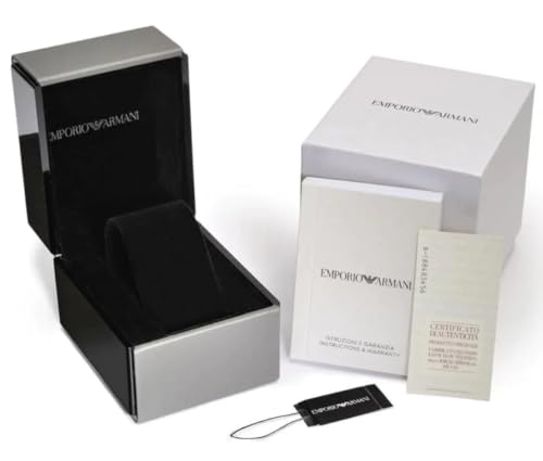 Emporio Armani Ladies Watch with Two Hands Quartz Movement and 32mm Case with Stainless Steel, Leather or Silicone Strap