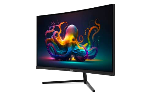 ODYS i27 Monitor - 27-Zoll-Bildschirm im rahmenlosen Design, Full HD, 100 Hz, mit HDR, IPS Panel, FreeSync, HDMI, USB-C, 3,5mm Audio