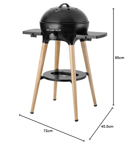 CADAC - Citi Chef 40 - Kunstoff - Stahl - Holz - Gas Grill