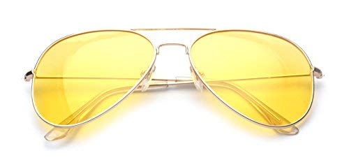 ALWAYSUV klassische Brille Metallgestell Brillenfassung Vintage Brille Dekobrillen