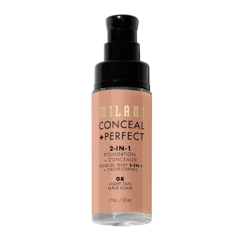 MILANI Conceal + Perfect 2-In-1 Foundation + Concealer - Light Natural