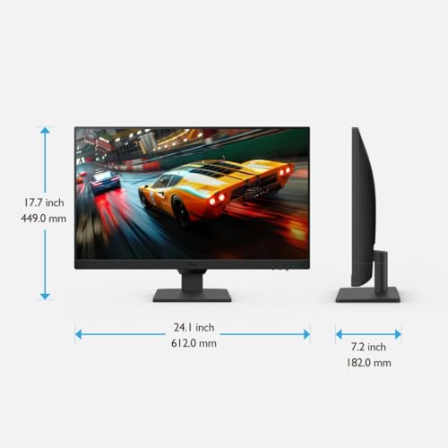 BenQ GW2490E 24 Zoll Monitor, Gaming 100Hz, Full-HD, IPS, Eye-Care, HDMI, DP(British Plug )