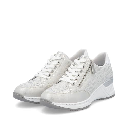Rieker Damen Low-Top Sneaker N4316 – Wedge Heel