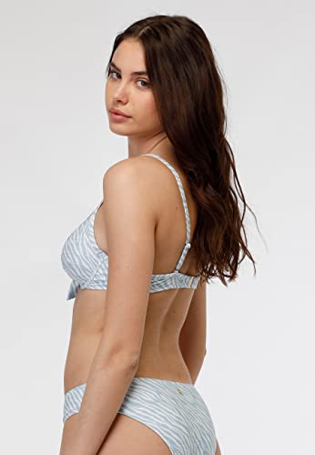 Lovable Women's Underwired Bra Bikini – Printed Knitted Micro Two-Piece Set