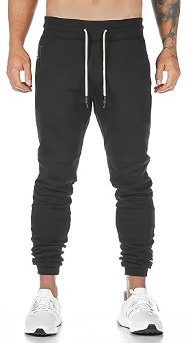 Men’s Slim Fit Cotton Jogging Pants – Long Sports Trousers