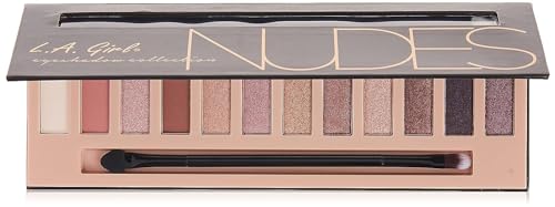 L.A. Girl Beauty Brick Eyeshadow Collection – Nude Shades for Effortless Eye Looks