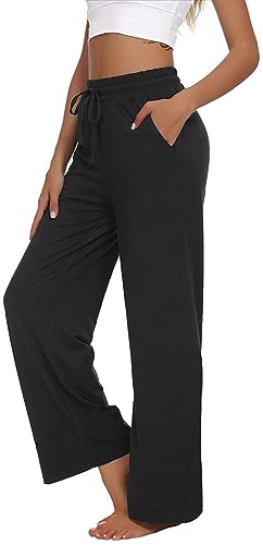 VIGVAN Women’s Wide Leg Jogging Pants