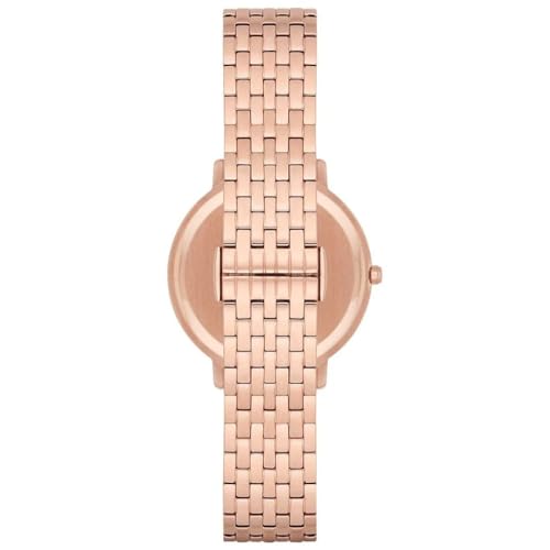 Emporio Armani ladies' two-hand stainless steel watch, 32 mm case size