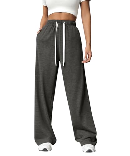 Women’s High-Waist Jogging Pants – Cotton Baggy Training Pants