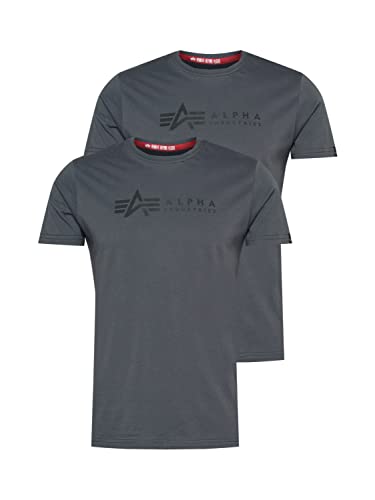 ALPHA INDUSTRIES Men's T-Shirt (2-Pack)