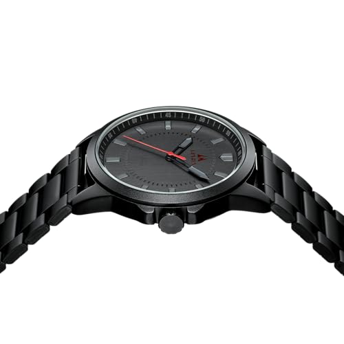 LN LENQIN Herren Uhr Edelstahl Uhren Herren Analog Quarz Uhr 30M Wasserdicht Armbanduhr Herren Mode Casual Designer Uhr für Männer