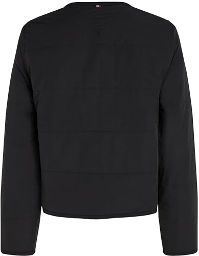 Tommy Hilfiger Women’s Lightweight Jacket – Iconic Jersey Lined Zip-Up Coat