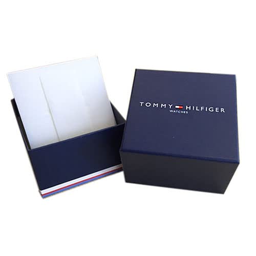 Tommy Hilfiger Multi Zifferblatt Quarz Uhr für Herren mit Silbernes Edelstahl-Mesh-Gliederarmband und Lederarmband
