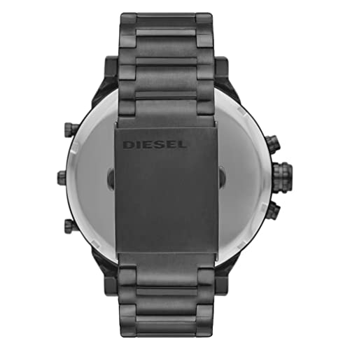 Diesel Mr. Daddy Men's Multifunctional Watch with Silicone, Stainless Steel or Leather Strap