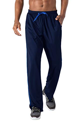 KEFITEVD Men’s Lightweight Jogging Pants with Zip Pockets